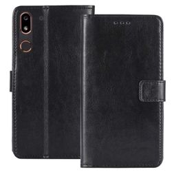 Wallet 3-kort til Doro 8080 (5.7 ") : farve - sort
