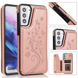 Samsung S21 Plus iskunkestävä kotelo, 3-taskuinen Flippr V2