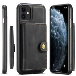 iPhone 11 Iskunkestävä kotelo magneettisella korttitelineellä JeeHood