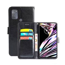 Wallet Cover 3-kort Motorola Moto G50 : farve - sort