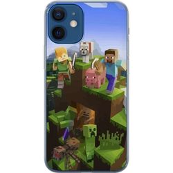 Apple iPhone 12 Läpinäkyvä kuori MineCraft