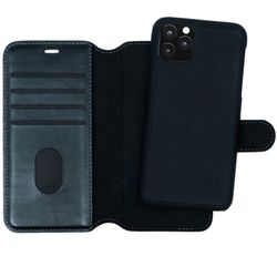 Slim lommebokdeksel 2i1 Apple iPhone 12 Pro Max - Sort