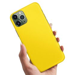 iPhone 11 Pro Max - Deksel/Mobildeksel Gul