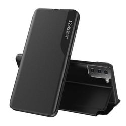 Samsung S21 Plus Stilfuldt Smart View-etui - Sort