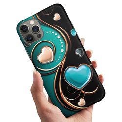 iPhone 11 Pro - Deksel/Mobildeksel Hjerter