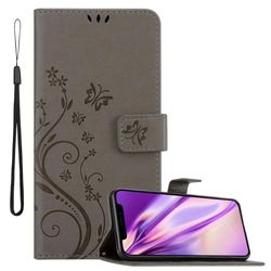 Deksel til iPhone 11 PRO Lommebokdeksel i blomster design med magnetisk lukking, stativfunksjon og kortplasser