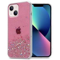 Deksel til iPhone 13 med glitrende glitter