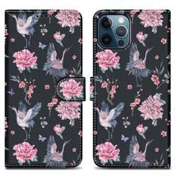 Lommebokdeksel til iPhone 13 PRO Beskyttelsesetui med magnetisk lukking, stativfunksjon og kortspor