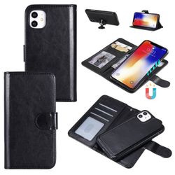 iPhone 13 2-i-1 magnetisk lommebok Black Black