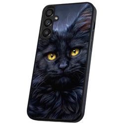 Samsung Galaxy A54 - Kuoret/Suojakuori Musta Kissa