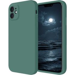 iPhone 11 Kuminen Matt Green Shell Liquid - vihreä