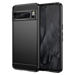 SKALO Google Pixel 8 Pro Armor Carbon Iskunkestävä TPU suojakuori