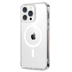 iPhone 13 Pro Max Magnetisk Mobildeksel Magsafe Kompatibelt Gjennomsiktig