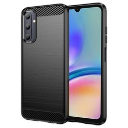 SKALO Samsung A05s 4G Armor Carbon Iskunkestävä TPU suojakuori