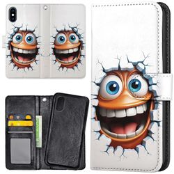 iPhone XR - Lompakkokotelo/Kuoret Emoji