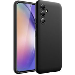 Samsung A54 matt svart etui
