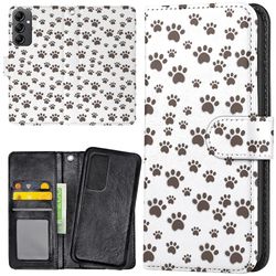 Samsung Galaxy A15 - Plånboksfodral/Skal Paw Pattern