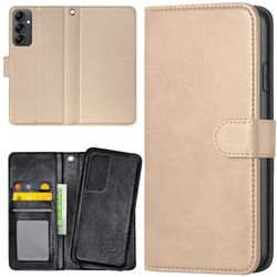 Samsung Galaxy A15 - Plånboksfodral/Skal Beige