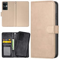 OnePlus Nord CE 3 Lite 5G - Lompakkokotelo/Kuoret Beige