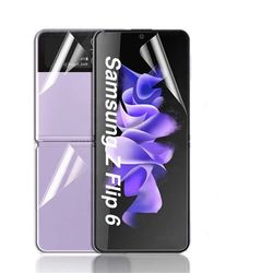 Samsung Galaxy Z Flip 6 Skjermbeskytter HydroGel Film - 3 Deler