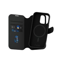 CARE by PanzerGlass iPhone 16 Pro Etui Tango Two-in-One Wallet MagSafe Svart