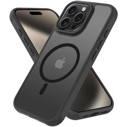 iPhone 16 Pro Max matt svart Magsafe-deksel