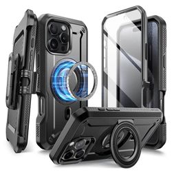 SUPCASE UB Pro Mag deksel Apple iPhone 16 Pro - Svart