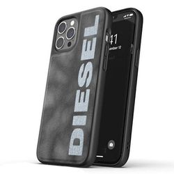 Diesel Molded Kotelo Valkaistu Denim iPhone 12/12 Pro harmaa-valkoinen/harmaa-valkoinen 44297