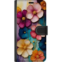 Samsung Galaxy S24 FE Lompakkokotelo Kukat Värit