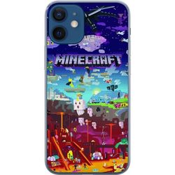 Apple iPhone 12 Läpinäkyvä kuori Minecraft