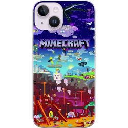 Apple iPhone 14 Gjennomsiktig deksel Minecraft