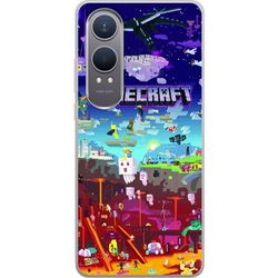 OnePlus Nord CE4 Lite Läpinäkyvä kuori Minecraft
