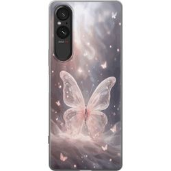 Sony Xperia 10 VI Läpinäkyvä kuori Perhonen