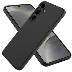 Liquid silikon skal Samsung Galaxy A25 5G - Svart