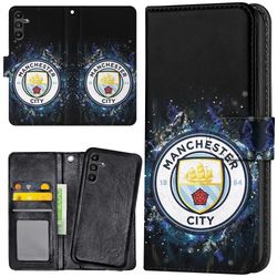 Samsung Galaxy A16 4G/5G - Plånboksfodral/Skal Manchester City