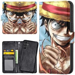 Samsung Galaxy A35 5G - Plånboksfodral/Skal Anime One Piece