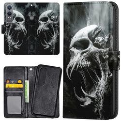 OnePlus Nord CE4 Lite 5G - Lommebok Deksel Skull