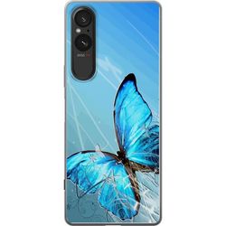 Sony Xperia 10 VI Gennemsigtig cover Sommerfugl