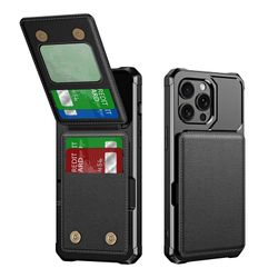 INF Google Pixel 8 Pro Cover, Pungcover i PU-læder med Kortholder og Stander