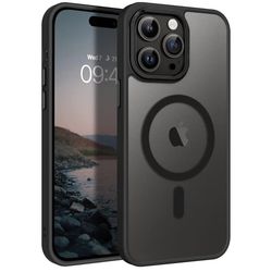 iPhone 14 Pro Max matt svart Magsafe-deksel