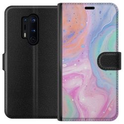 OnePlus 8 Pro Lommeboketui Pastellmarmor