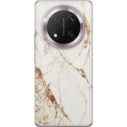 Honor Magic7 Lite Gjennomsiktig deksel Hvit marmor