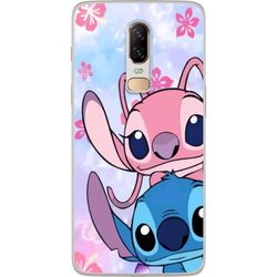 OnePlus 6 Gjennomsiktig deksel Stitch & Angel