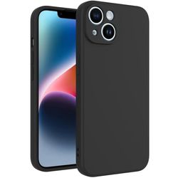 iPhone 13 Mini Matt Svart Deksel - Ekstra Kamerabeskyttelse