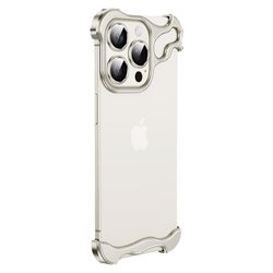 INF Unikt metallrammedeksel + linsefilm for iPhone 15 Pro Max