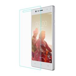 Nokia 3 Skjerm beskyttelse laget av herdet glass - Gjennomsiktig