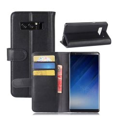Samsung Galaxy Note 8 Vintage designat läder fodral - Brun