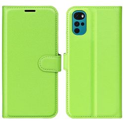 Classic Motorola Moto G22 flip etui - Grønn