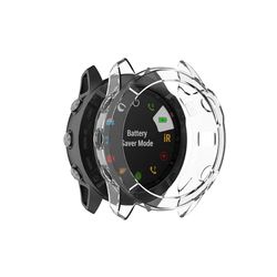 Garmin Fenix 6X / 6X Pro gennemsigtigt cover - Transparent