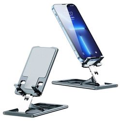 Sammenleggbar telefonholder i aluminiumslegering - Grønn
